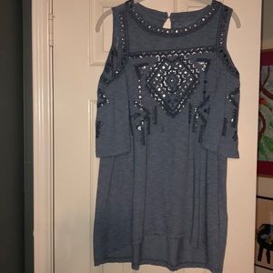 Chico’s cold shoulder top